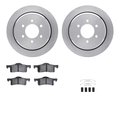 Dynamic Friction Co 6312-54149, Rotors with 3000 Series Ceramic Brake Pads includes Hardware 6312-54149